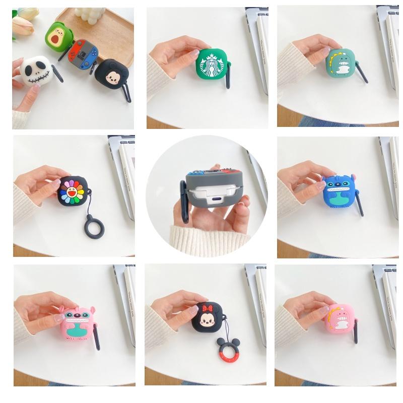 Cute Cartoon Tpu Earphone Case Compatible With Samsung Buds2 Pro Live Minnie And Mickey