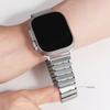 Elastisches Edelstahlarmband für Apple Watch Ultra Band 49mm 44mm 45mm 40mm 41mm 42mm Metallarmband für IWatch Serie 9 8 7 6