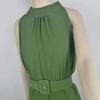 Women's Slimming Chiffon Sleeveless Dress - 2025 Korean Style Summer Beach Skirt
