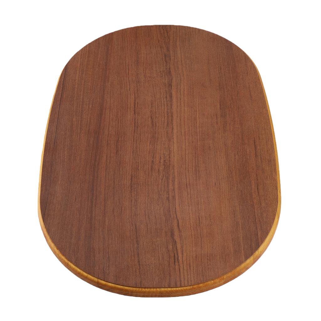 RV Wooden Table Top for Trailer Motorhome Yacht Boat Deck 597x394mm Brown Oval Table
