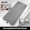 Non-Slip Bathtub Mat Extra Long Bath Mat for Tub Shower Mats with Suction Cups and Drain Holes Bath