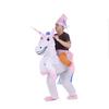 Disfraz Inflable Lindo para Adultos Traje Inflable Fiesta de Disfraces Halloween Disfraz Inflable de Pegaso Mono para Hombres Mujeres