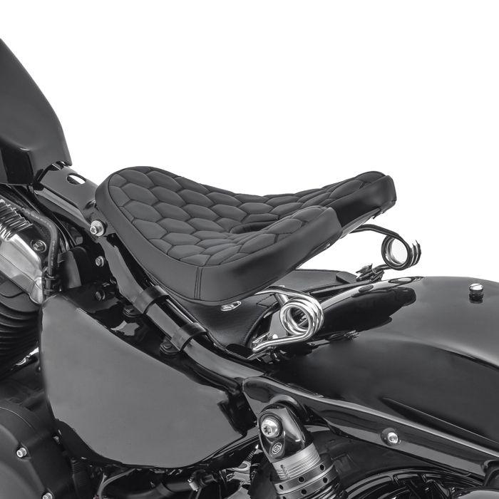 Solo Spring Seat for Harley Davidson Sportster Forty-Eight 48 10-20 SK3 Black