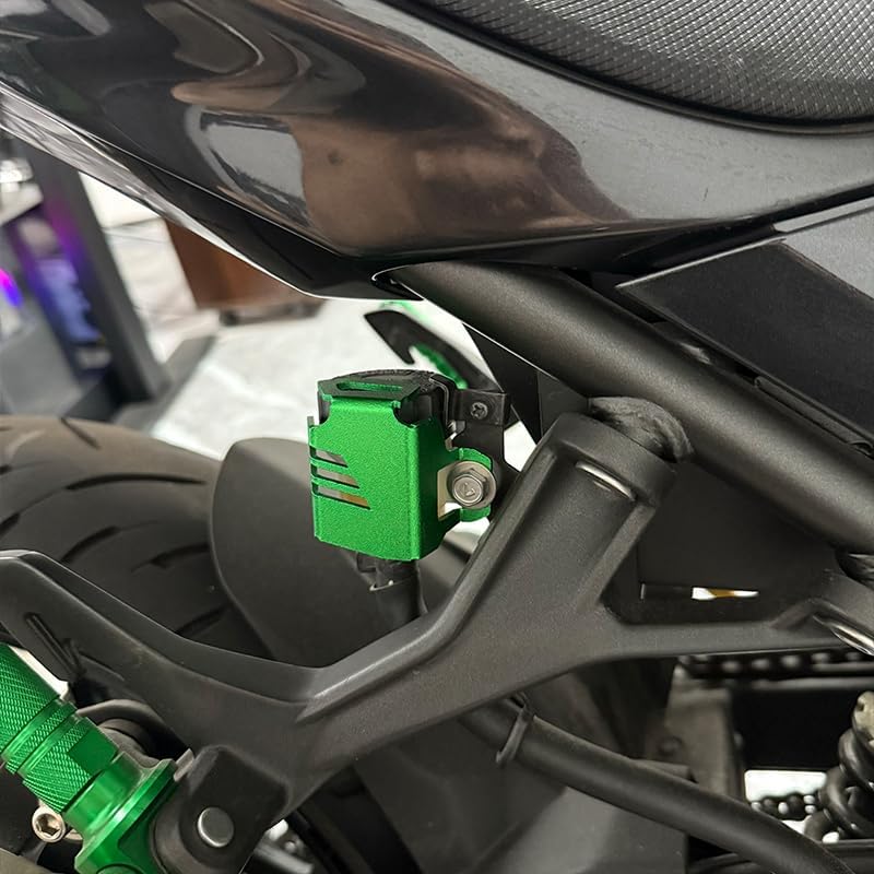 HRuizq Motorcycle Parts Rear Brake Cap Protective Cover Accessories Fits Kawasaki Ninja 400