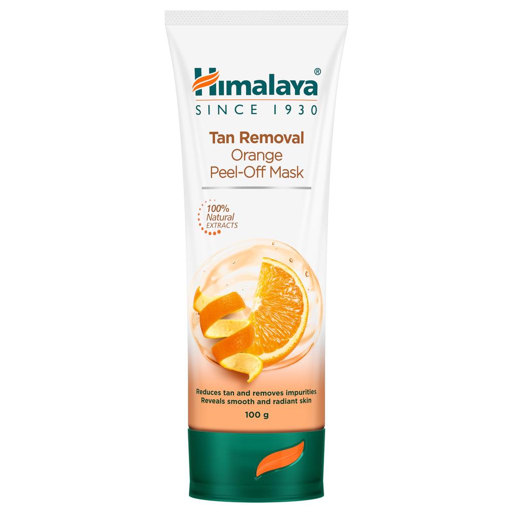 Himalaya Herbals Tan Removal Orange Peel-off Mask, 100g