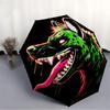 1pc Neon Wolf Head Automatic Open/close Folding Umbrella, Compact Portable Travel Umbrella, Durable Construction yy250809081