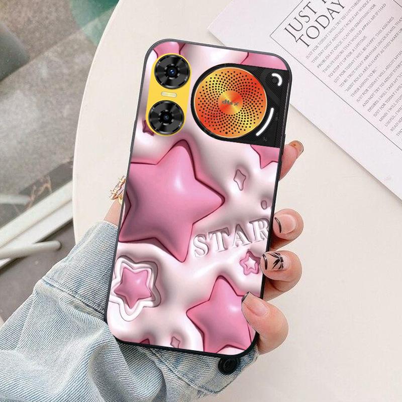 For ZTE nubia Music 2 Phone Case astronaut Silicone Camera Protection Back Cover For ZTE nubia Music 2 Music2 Funda Coque Capa
