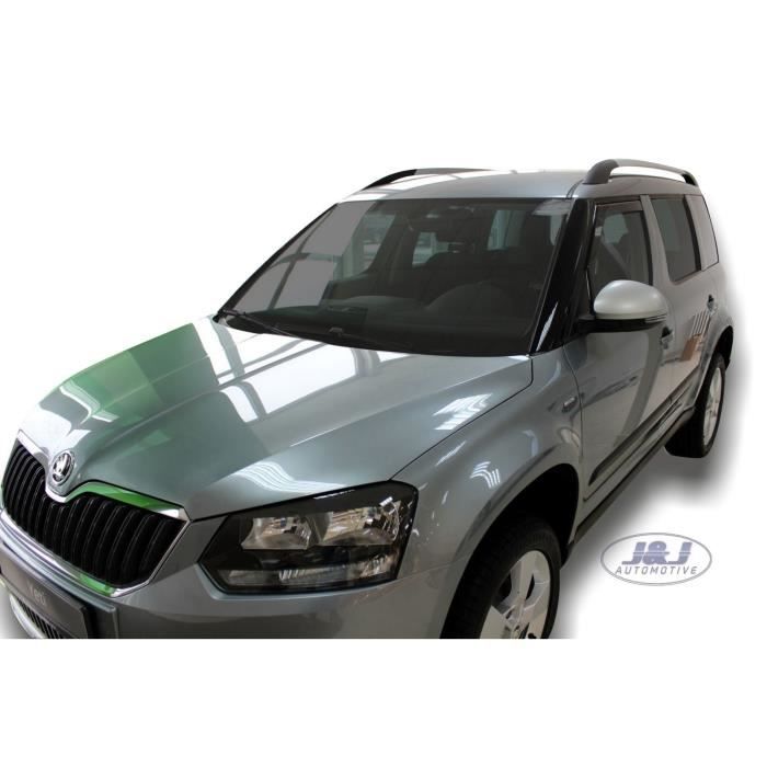 J&J AUTOMOTIVE | Heko Deflecteurs d'air Déflecteurs de Vent Pour Skoda Yeti 5P. Berlina 2009-2017