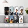 A-Aron P-piper  Phone Case For Samsung S25,24,23,22,30,21,10,9,Ultra,Plus,Lite,FE,4,5 G Soft Black Case