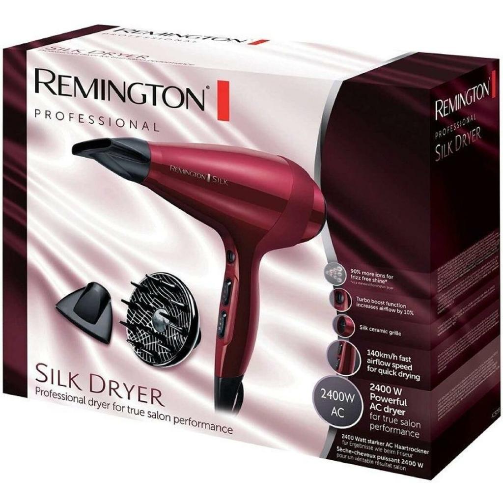 Haartrockner Remington T|Studio Silk Red 2400 W