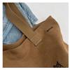 Frühling und Sommer Große Kapazität Canvas Tasche, Modische Damen Einzel Schulter Handtasche, Studentische Frühjahrs-Ausflugs-Reisetasche