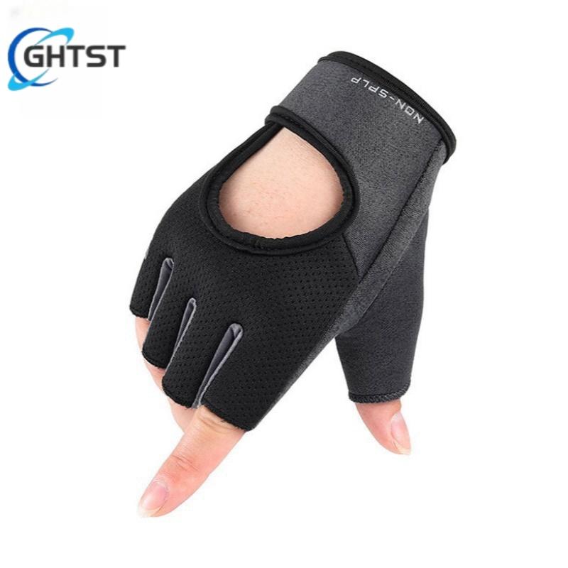 Halbfingerhandschuhe Motorrad Fitness Elektrofahrrad Bodybuilding Atmungsaktiv Rutschfest guantes ciclismo Radhandschuhe Herren Damen