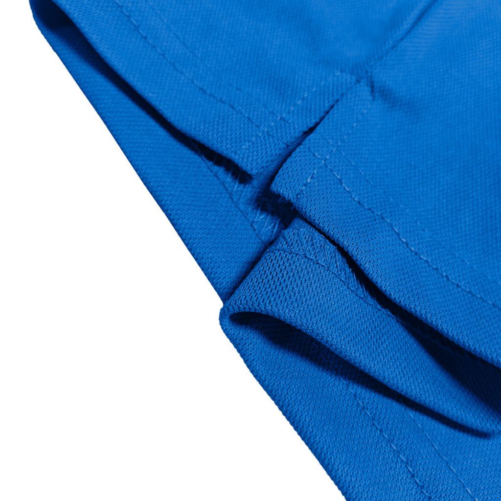 Men's Summer Solid Color Quick-drying Lapel Short-sleeved Sports T-shirt Tops