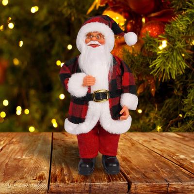 Christmas Santa Claus Doll Desktop Ornament Craft Art Display Decoration Xmas Decor for