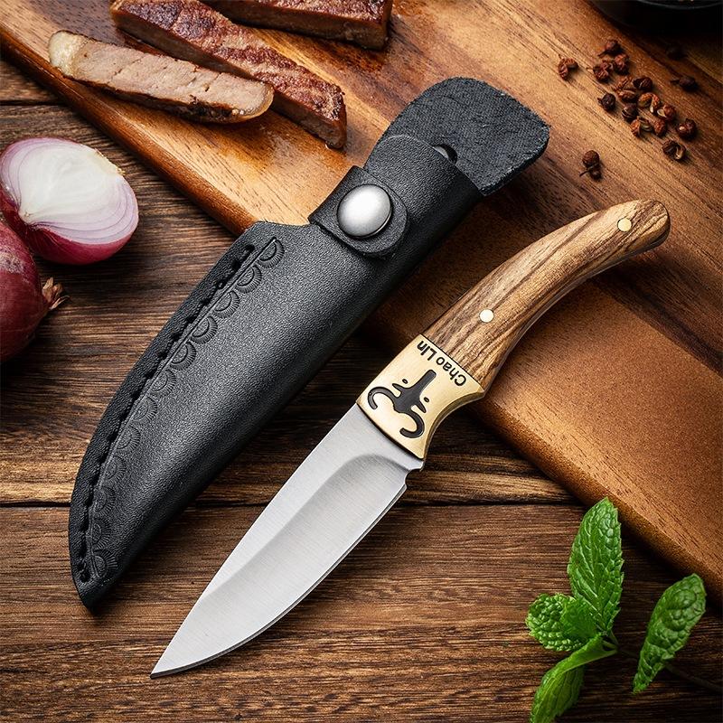 Kitchen Knife Household Hand-forged Super Fast Sharp Meat Cutting Small Kitchen Knife Outdoor Knife Stainless Steel
