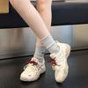 Spring New Thick-soled German Training Shoes Women's Versatile Casual Shoes Soft-soled Long-standing Sports Running Shoes