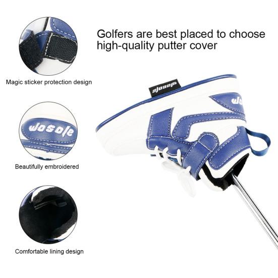 Pokrývka hlavy golfové hole Odolná proti opotřebení Odolná proti poškrábání Legrační bota ve tvaru boty Potah chrániče golfové hole Golfové příslušenství