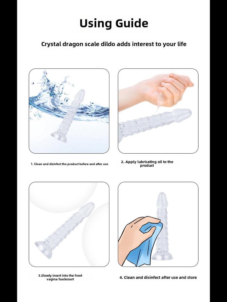 Dragon Scale Beaded Anal Plug & Development Dildo - Alternative Anal and Vaginal Expanding Sex Toy