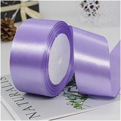 100% Polyester Single Face Satin Ribbon Roll 38 mm 1.5 Inch Custom Printed for Decoration and Wrapping