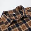 Women S Vintage Plaid Long Sleeve Loose Cardigan Shirt Summer Casual
