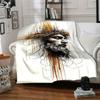1pc Flannel Blanket, Divine,Jesus,God Pattern Printed Blanket, Sofa Bed Sofa Car Office Camping Travel Warm And Comfortable Soft Blanket, Fo