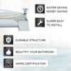 Bathtub Faucet Replacement with Diverter Pull Type Bathtub Faucet Zincs Alloy Bathroom Tub Spout Bathroom Accessories