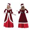 Retro Court Santa Claus Couple Costume - Women's Christmas Cosplay & Masquerade Dress