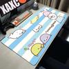 Cute Mamegoma Large Gaming Mouse Pad Computer Mousepad PC Gamer Laptop Mouse Mat Office Mausepad Silicone Keyboard Mat Desk Pad