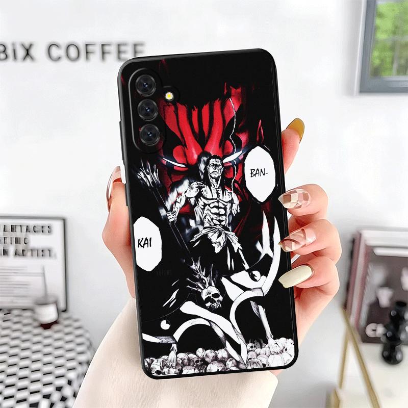 Bleach Zaraki Kenpachi Soft Phone Case for Samsung A17 A37 A57 A16 A26 A36 A56 A15 A25 A35 A55 A14 A24 A34 A54 A13 A23 A33 A53 A
