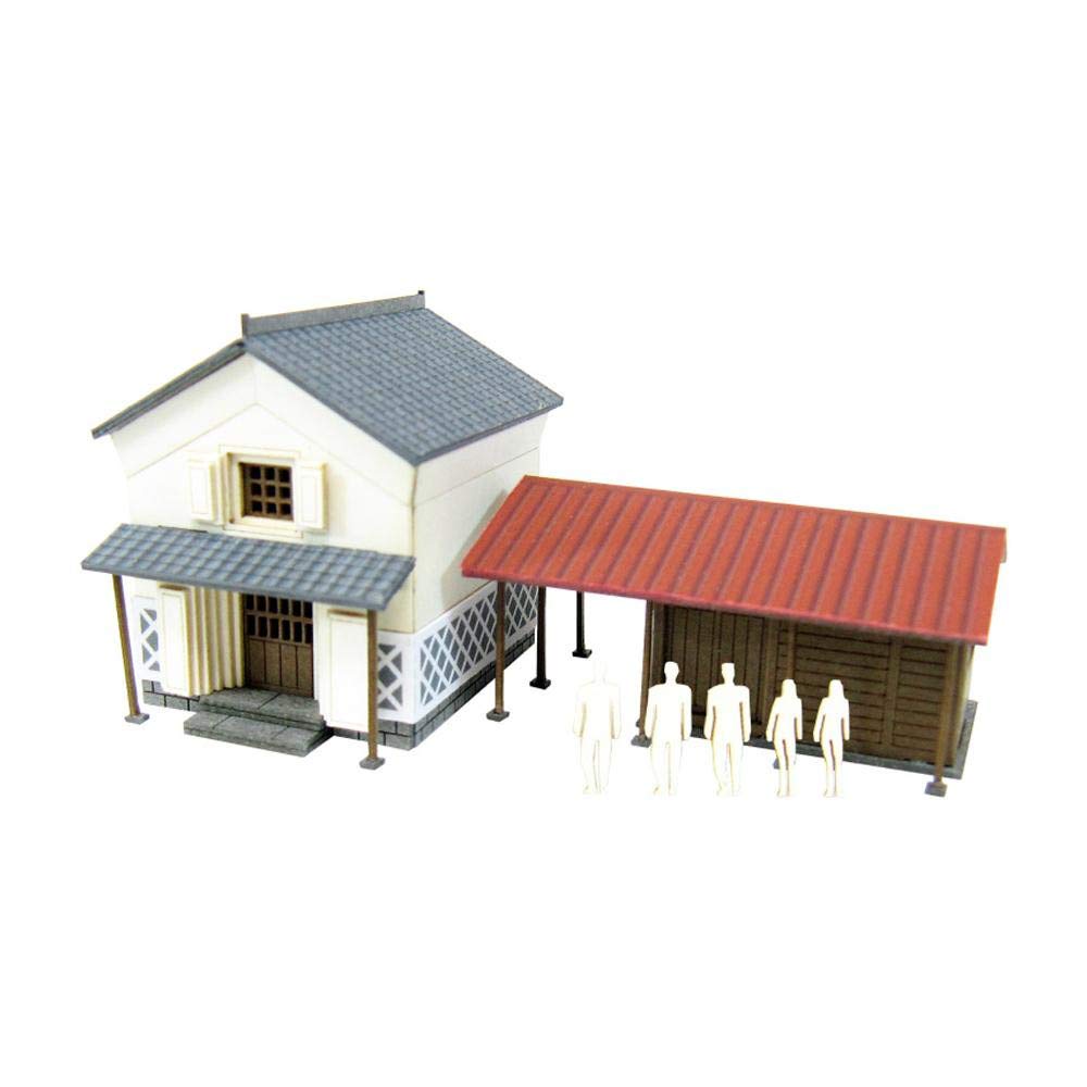 Sankei Miniature Art Petit Papercraft 1/220 Warehouse-2 MP01-142
