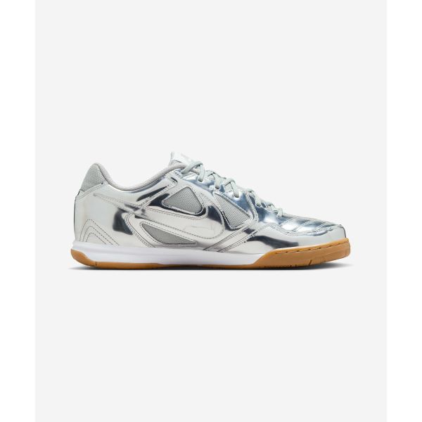Nike Gato LV8 Chrome Unisexové tenisky Stříbrná metalíza-Stříbrná bílá IB3566-001