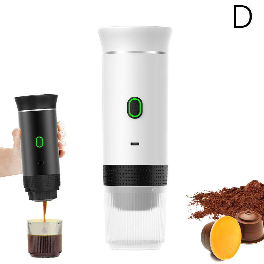 NewPortable Electric Capsule Coffee Machine American Italian Pump-pressure Compact and Concentrated Car Travel Home New Model