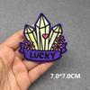 Embroidered Patches On Clothes Punk Patches For Clothing Diy Skull Stripes Stickers Cartoon Patches Appliques Badges