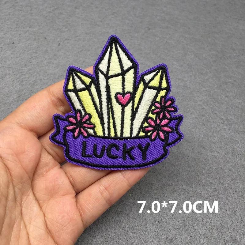 Embroidered Patches On Clothes Punk Patches For Clothing Diy Skull Stripes Stickers Cartoon Patches Appliques Badges