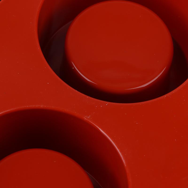 1Pc 6 Hole Round Cake Mold Cake Decorating Silicone Mold Diy Cakes Baking Tool