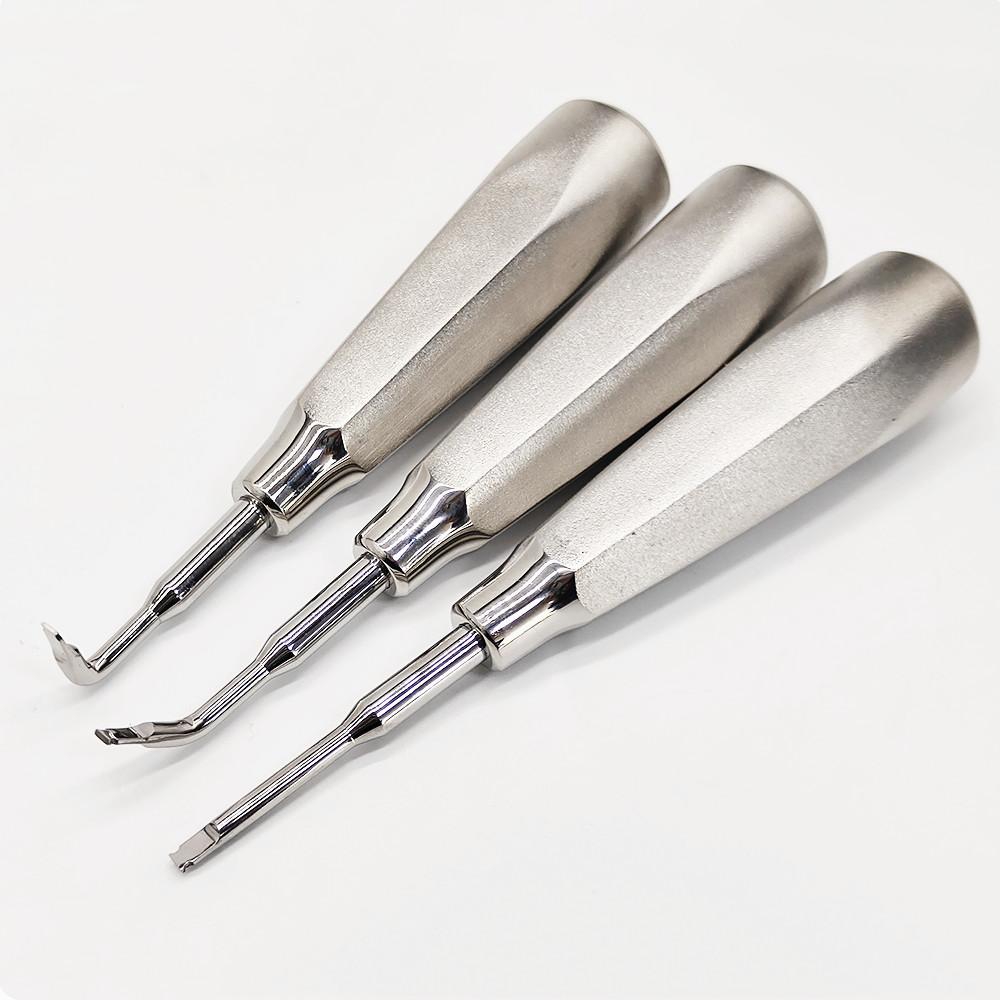 Dental Crown Remover Elevator Dental Extraction Minimally Elevator Oral Tooth Loosening Root Extraction Elevator Tool