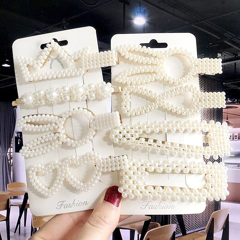 Buy 3Pcs Set Korean Hair Clip Barrettes For Women Fashion Simple Girl