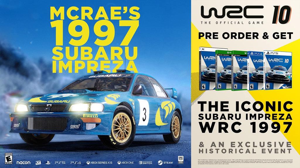 WRC 10 North PS5 (Importní verze Amerika) -