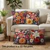 1/4pcs Floral Patterned Pillow Covers for Cozy Decor Sofa Cushion Cover Home Bedroom Room Decoration
