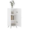 vidaXL Sideboard Weiß 34,5x34x90 cm Holzwerkstoff