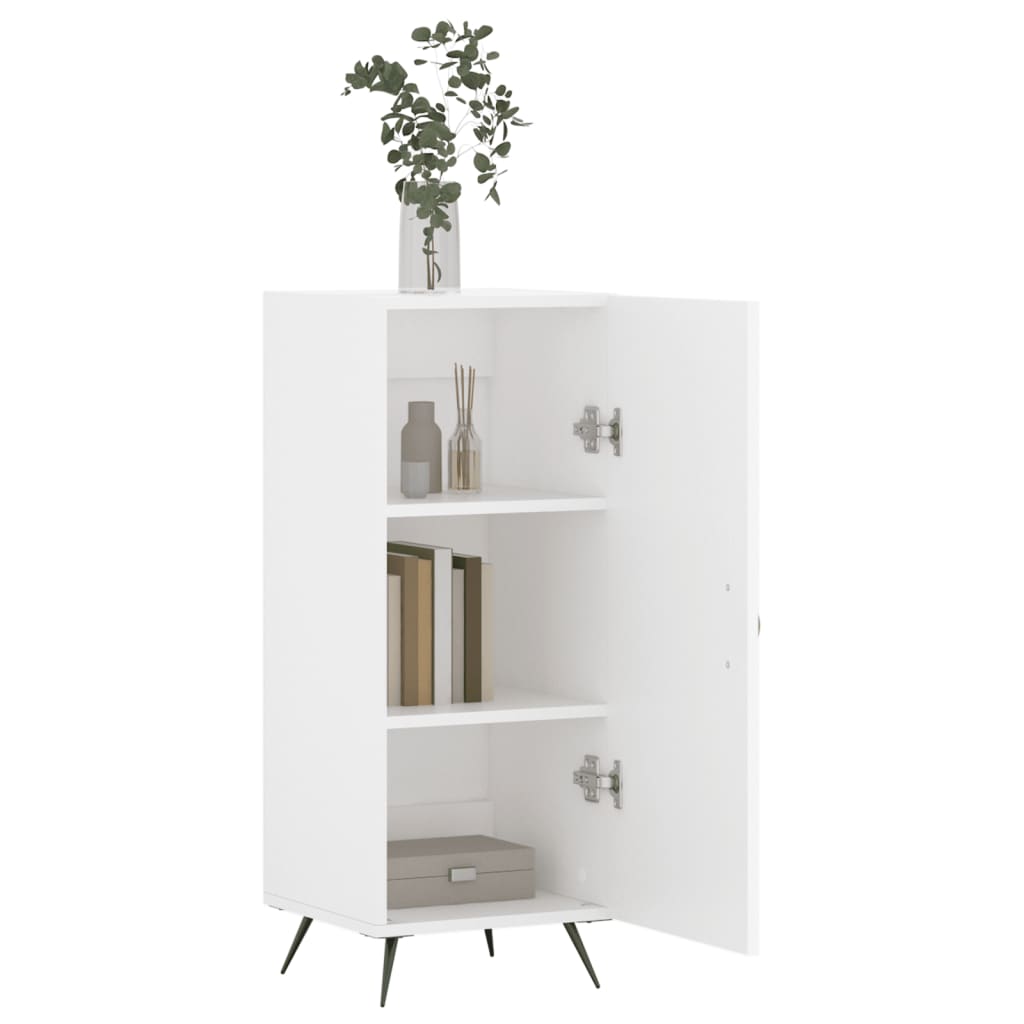 vidaXL Sideboard Weiß 34,5x34x90 cm Holzwerkstoff