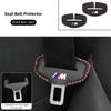 New Car Styling Leather Seat Belt Buckle Protector For BMW 1 2 3 5 7 Series X1X2X3X4X5X6G20 G30 G11 G12