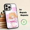 2.5Dimensional seduction AmanoRirisaPhoneCase For iPhone17,16,15,14,13,12,11 Plus,Pro Max Magnetic For Magsafe Wireless Charging