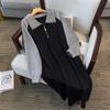 Plus Size Women's Loose Hoodie Dress - Bust 150/160 Cm, Sizes 200-350 Jin