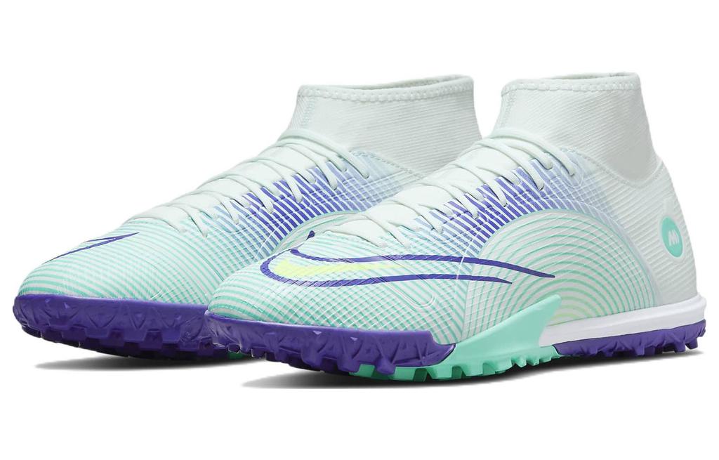 Nike Mercurial Superfly 8 Academy Dream Speed TF Turf 'White Teal Purple' DN3789-375