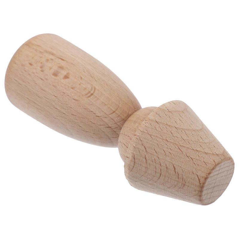 Natural Wood Peg Figures For Home Decor Items And Sand Table Therapy 9.40X3.50X3.50CM Craft 1Pcs