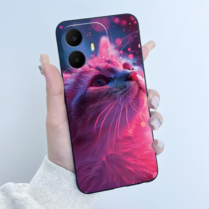 Cute Case For TCL K70 4G / TCL K70 Power 4G Fundas Capa Printing Shell Protective Cover Soft Silicone Cartoon Phone Casing Coque
