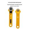 28mm Rotary Fabric Cutter with 45mm Blade for Patchwork Tasks
