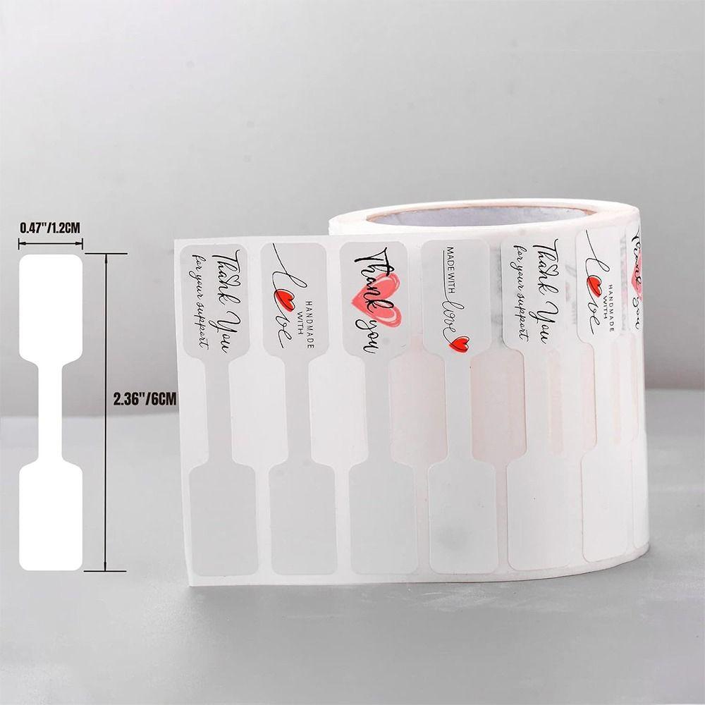 500PCS Multicolor Jewelry Price Labels Paper Self-adhesive Stickers Bracelet Necklace Ring Tags