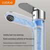 Kaibe Zinc Alloy Single-Handle Hot & Cold Bathroom Sink Faucet